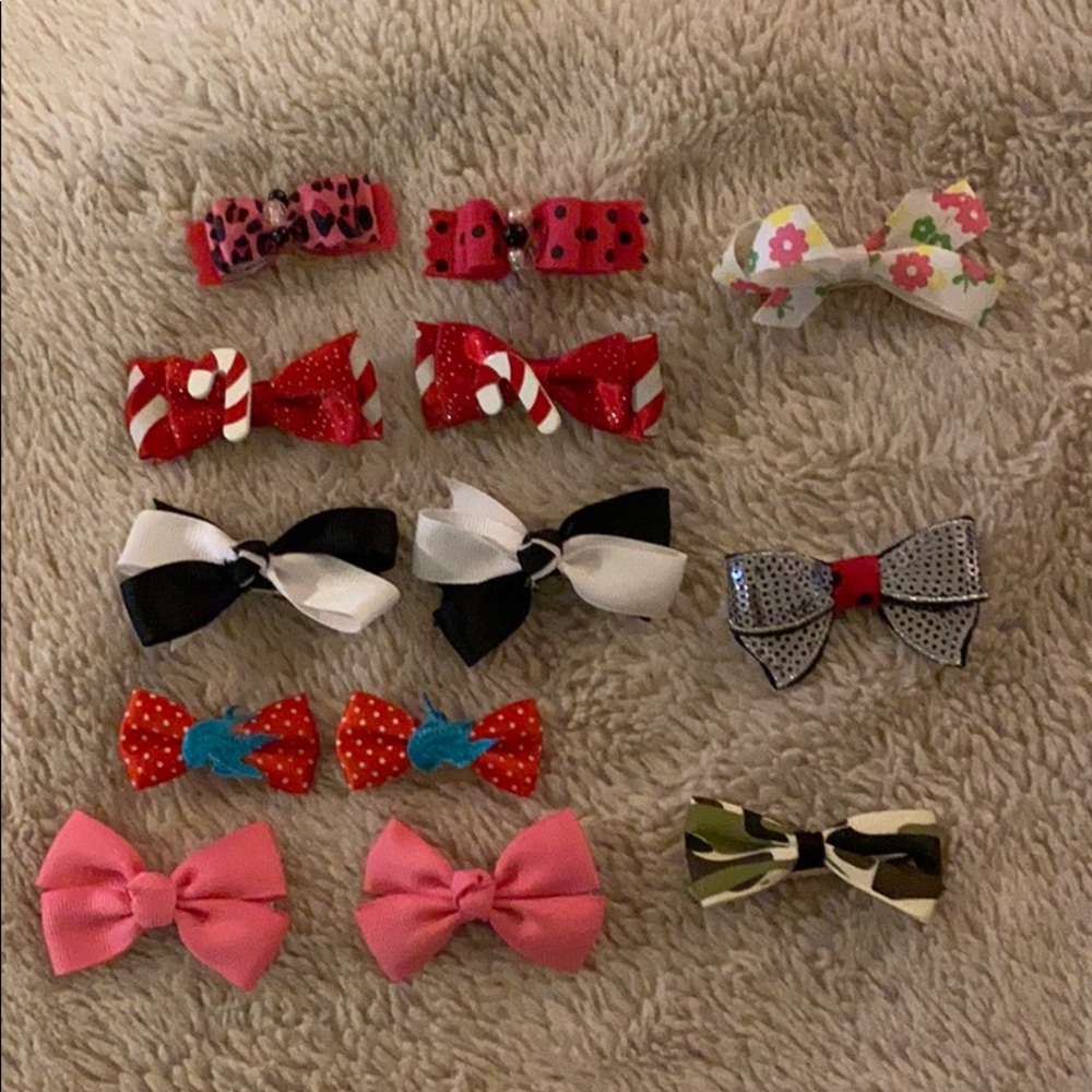 Dog Hair bows! 🐶 🐾